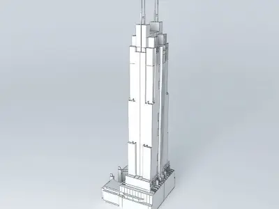 Hong Kong New World Tower Free 3D model