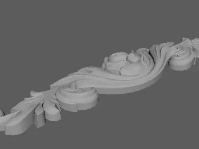 dekor ornament 3D model 87