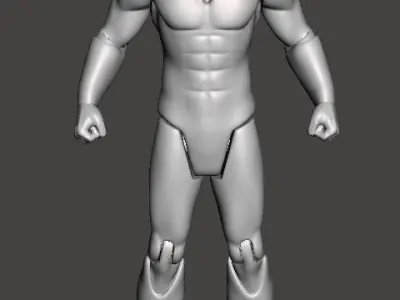 STL File 3D print Super Powers Black Vulcan Model 3D print model