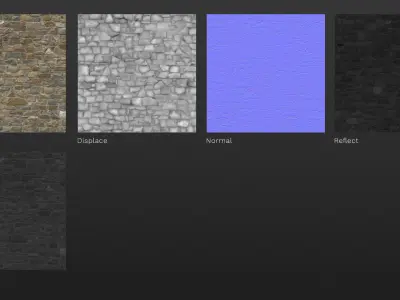 Italian stone wall Texture