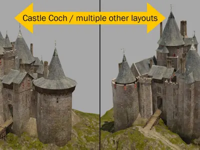  Castle Coch The red castle 