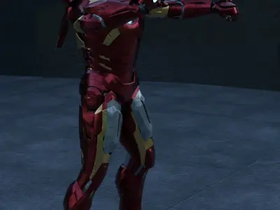 Iron Man MK-7 Armour from The Avengers 2012 3D model