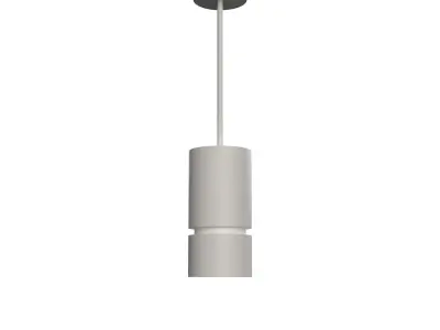 FLCY4 Cylinder Led Pendant 3D model