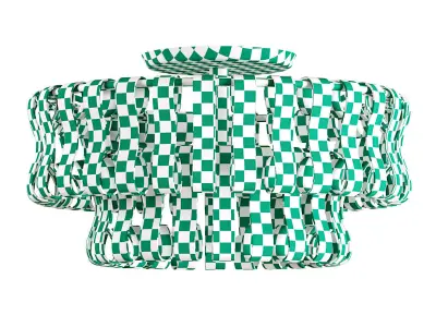 Ghiaccio Flushmount Low-poly 3D model