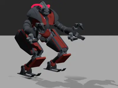 Robot 3D Model 3D model