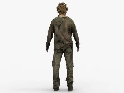 The Last of Us Clicker 3D Model 3D print model