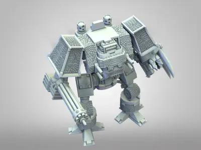 Son of the Snake Redemptor Guardian 3D print model