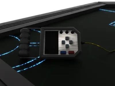 Tactical hub table 3D model