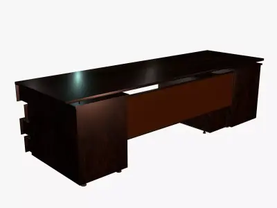 desk office 3D model