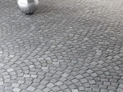 Mrf Pavement Set20 Low-poly 3D model