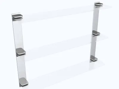 Bath Shelf 02 3D model