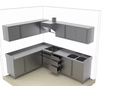KITCHEN 94 3D model