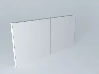 Old Red Window 3D model