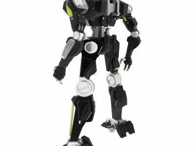 Robot HT 001 3D model