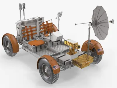  Lunar Roving Vehicle from Apollo 15 