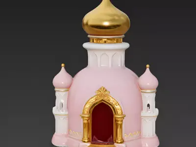 Royal Essence Perfume Palace 3D Model Low-poly 3D model