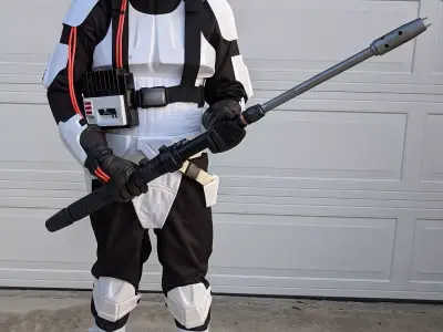 Star Wars Jedi Fallen Order Biker Scout 3D print model