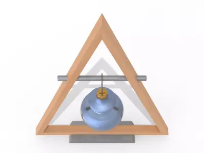 Christmas Bauble 2025 Free 3D model