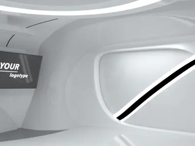  Sci-Fi Futuristic Corridor Collection 