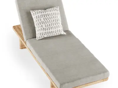 Kettal Mesh Tumbona 3D model