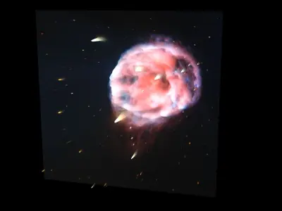 Skull Nebula 3D model