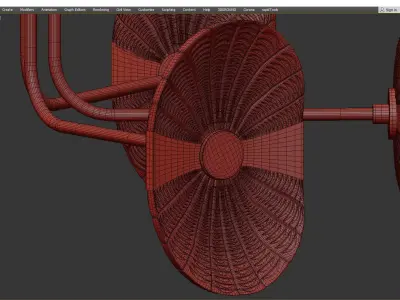 LOCUS CH Low-poly 3D model