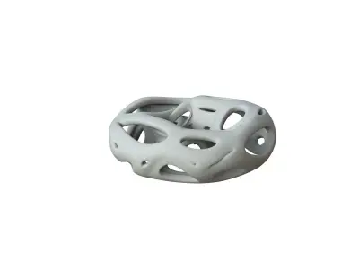 SciFi Cube Object No 17642 Low Poly Shape Texture