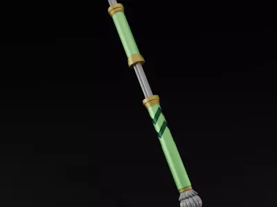 Outer Worlds 2 Deluxe Moon Man Staff   3D print model