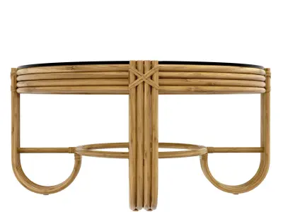 Pretzel Round Coffee Table 3D model