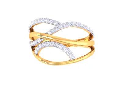  Women Ring MTL 3dm STL OBJ FBX Details 3D print model 112