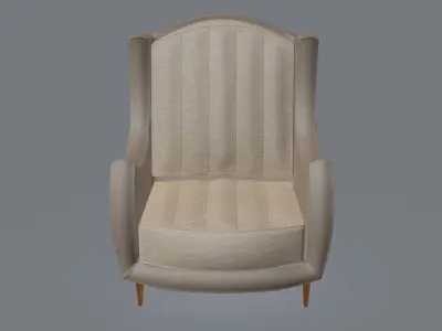 Jolly armchair 3D model