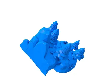 Mountain Path -  Mountain Path stl -  path - mountain 3D print model