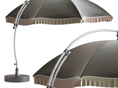 Sun Garden Umbrella 3D model