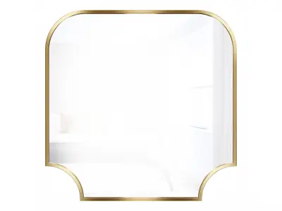 Mirror in a metal frame GZ-M1075 3D model