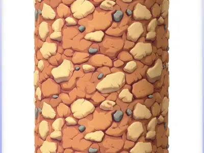 Stylized Ground Seamless Texture Texture 11