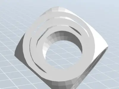 Simple gyroscope  3D print model
