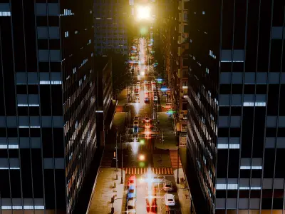 Modern City 3D model