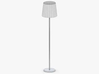 1424 - Floor Lamp Low-poly 3D model