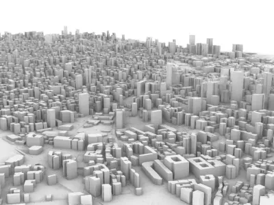 Beirut 3D Model 3D model