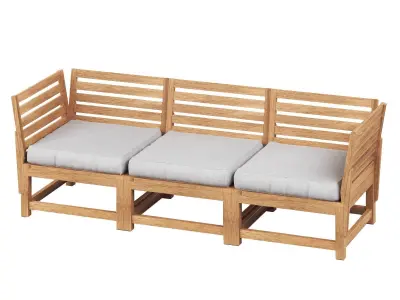 NAMMARO Modular 3-seater sofa IKEA 3D model