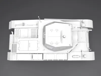 Panzer 2 b Scale model 3D print model