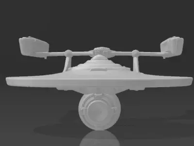 ranger class starship  3D print model
