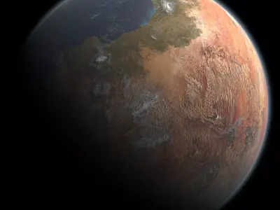 Desert Planet 06 Free 3D model