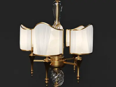 Chandelier Belle Epoque 4080 3D model