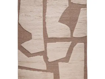 Fossil Tan RUG 3D model