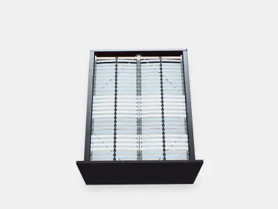 MALM Bed frame high 45 3D model