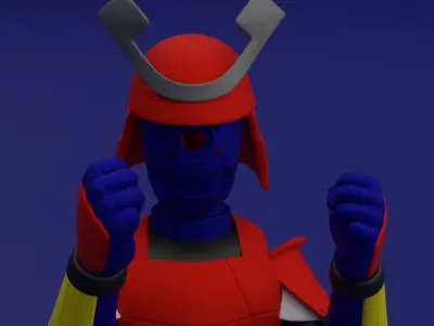 Kabutoid 3D model