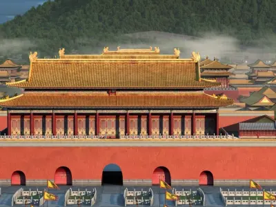 Ancient city 3D model