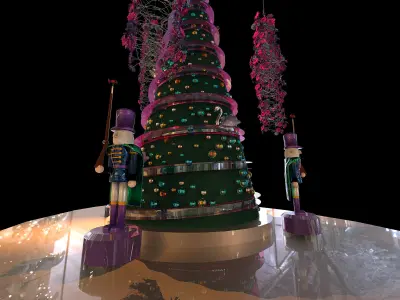christmas tree 3D model