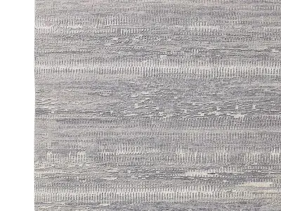 ALMIRON HAND-KNOTTED WOOL SILK RUG 3D model